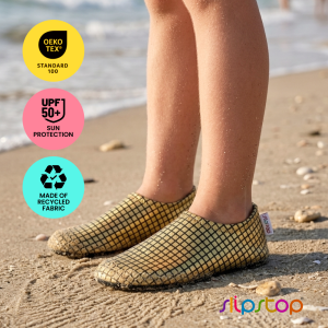 SLIPSTOP Paris Junior Girls Water Shoes Kids Swim Shoes | Aqua Beach Pool Non-Slip Swimming Shoes