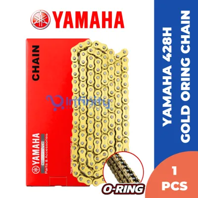 YAMAHA Oring Gold Chain 428H & 415H Heavy Duty Rantai O-Ring Yamaha 132L Klo Rantai Emas Chain Sprocket