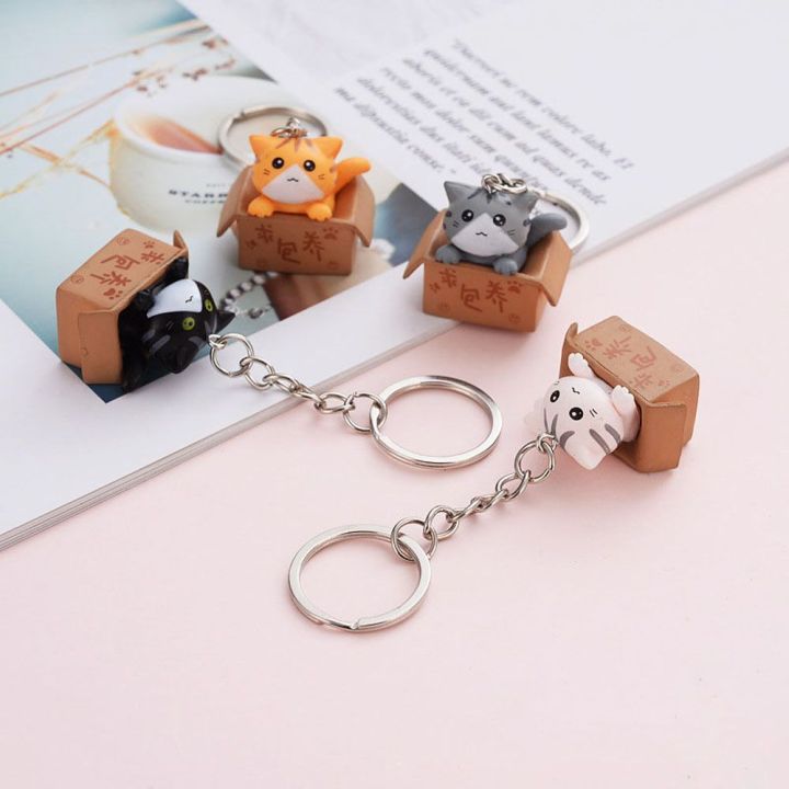 KISSCAT Cartoon Fashion Decorations Personality Resin Box For Men Women ...