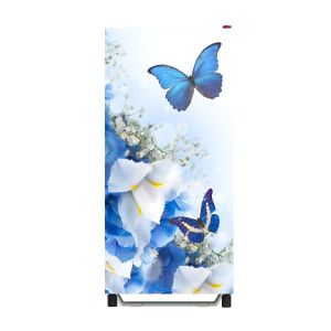 Stiker Kulkas 1 Pintu / Walpaper Stiker Kulkas / Ukuran 120 CM X60 CM / Bagian Depannya / Cetak Sendiri / Motip Klasik ( COD ) MedinaH Fashion