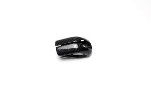 Cornerr 100% Carbon Fiber Car Interior Gear Shift Knob Cover Trim For Hyundai Kona N Elantra CN7 N Veloster N-line 2021+ Accessories T6H1N