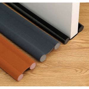 Door Seal Foam for Bottom Door Gap Acoustic Soundproof Windproof Pests & Insects Proof Prevent Air & Light Leak