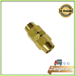 65mm 85mm Nepel Selang Air / Sambungan Selang Kuningan Ulir Universal