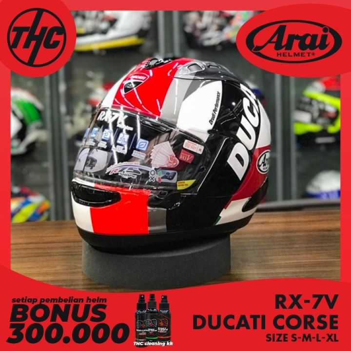arai helmet ducati corse V9 Corsair-X by (98109222x) Shield support compared to the previous version What year is this ?