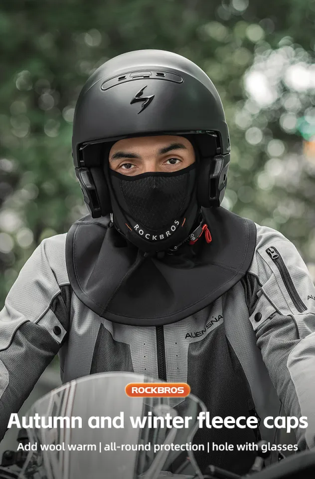 Winter Fleece Winter Cycling Face Mask Thermal, Windproof, And