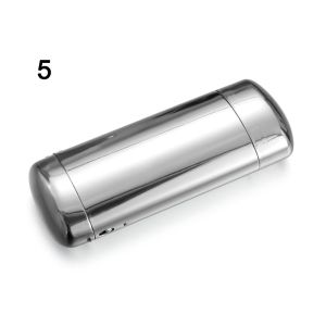 LINHU Portable Superior Aluminum Capsule Flip Glasses Box Eyeglasses Case Glasses Holder Eyeglasses Accessories