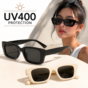 Aesthetic Shades Sunglasses UV400 For women/Men Eyeglasses Colour