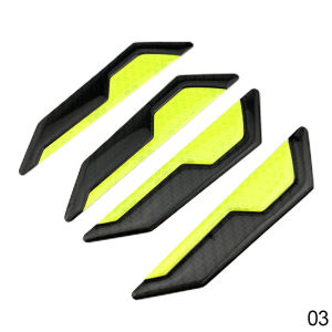 JaneDream 4Pcs Car SUV Body Door Reflective Safety Warning Anti-Collision Sticker Protector BYD ATTO 3
