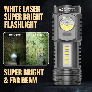High Strength Super Bright Rechargeable Laser Flashlight High Beam Lamps Torch Light Waterproof Touch Light超亮手电筒