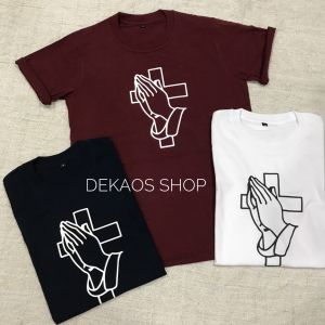 BAJU KAOS SALIB KRISTEN PRIA & WANITA