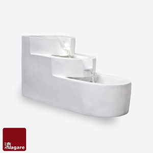 SG Seller | Nagare Water Fountain | Table Top Water Fountain - Flume (white)