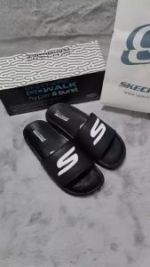 skechers Mens Classic Slippers Thick Rubber More Comfortable Foot OEM