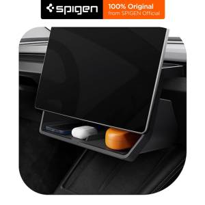 Spigen Under Screen Storage Organizer Designed for New Tesla Model Y 2025/2026 Refresh (Juniper) and Tesla Model 3 2025/2024 Refresh (Highland) / Tesla Model Y L 2026