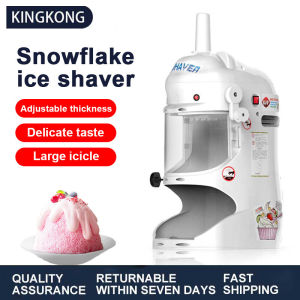 Kingkong New Continuous ice machine Commercial Sand ice machine fancy small icicle Shaved ice