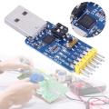 CP2102 USB-TTL Bộ chuyển đổi USB sang Serial 6 trong 1 usb-uart/RS485/232 TTL-RS232/485 232 đến 485 Module truyền thông nối tiếp. 