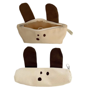 Con Chó Bút Chì Trường Hợp dung tích lớn Bút Tổ Chức túi lưu trữ bút chì sáp Túi Túi đựng mỹ phẩm du lịch Cho trường học văn phòng