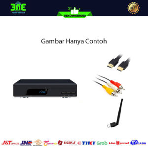 Tanaka New DVB-T2 Set Top Box TV Digital UHF Channel Lokal Gratis