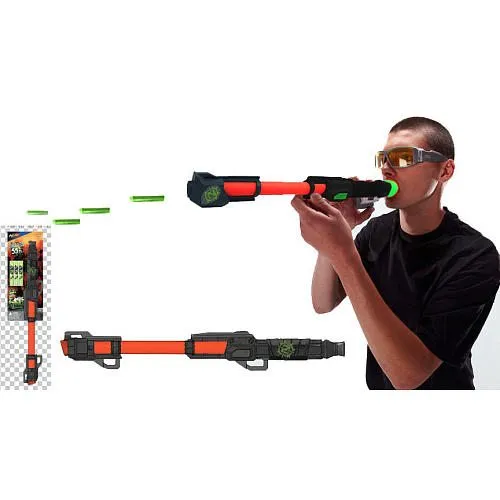 Nerf zombie cheap blow dart blaster