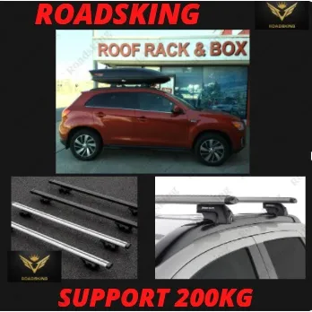 [ SUPPORT 200KG 1 SET 2PCS ] MITSUBISHI ASX ROOF RACK LUGGAGE HIGHT QUALITY 4X4