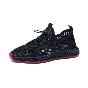 XUNDD Trendy Shoe Lightweight and Breathable Hollow Shoes for Man Waterproof and Non-slip Casual Sneakers Rainy Season Sports Running Shoes Rubber