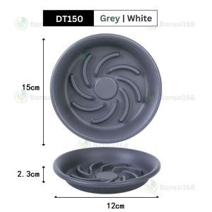 🔥Bonsai168🔥Matte Resin Plant Tray – 15cm to 27cm Thick & Breathable Base Plate for Flower Pots