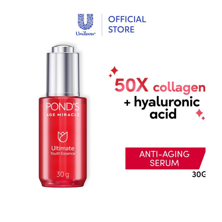 POND'S Age Miracle Anti Aging Essence with 3x Hyaluronic Acid and