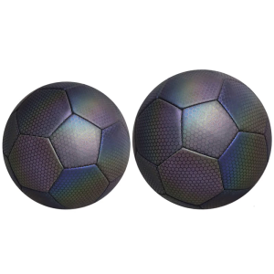 Soccer Balls Reflective Soccer Balls Reflective Glowing Soccer Balls for Indoor Outdoor Soccer Training Night Game