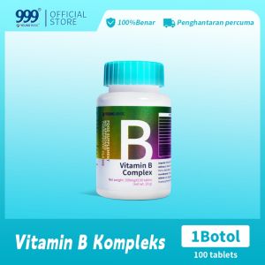 HALAL 9YOING-BASIC Vitamin B Complex Multiple Vitamins B1 B2 B6 B12 100s 100 Tablets Heart in and Nerve Support Healthy Energy 999 Complex Vitamin B Group High Content Fatigue Relief Immunity Boost Nutritional Supplement