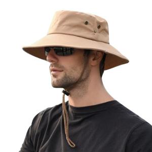 Men Hiking Hat Panama Hat SunProtection Fishing Hat Men SunHats UvProtection Wide Brim Camping Hat Mountaineering Hat