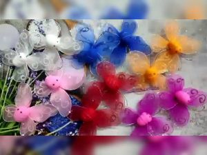 JEPITAN RAMBUT KUPU KUPU GLITTER / JEPIT RAMBUT KUPU - KUPU GLITER / JEPITAN RAMBUT BUTTERFLY GLITTER / JEPITAN RAMBUT ANAK | JKB-8728