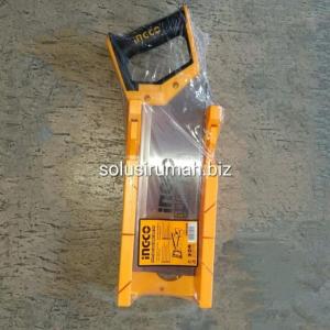 BACK SAW INGCO ASLI BACKSAW 12" 12 inch gergaji bingkai set Gergaji Pigura Siku Manual Mitre Box Back Saw HMBSK30082