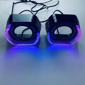 ไฟหน้าแบบ LED/xenon คริสตัล 5D ขนาด 3 นิ้ว พร้อมไฟวิ่งกลางวัน/ไฟเลี้ยวแบบ L