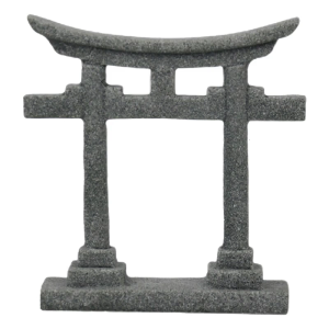 Aquariums Torii Gate Ornament Fish Tanks Decoration Stone Hideouts Cave House Landscaping Decorations for Bonsai Home