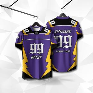 【Free Custom Name & Number】Baju Jersi Sukan Bola Sepak Gaya Retro Baju Atasan Lengan Pendek Longgar dan Bernafas Jersi Lelaki Boleh Disesuaikan dengan Nama