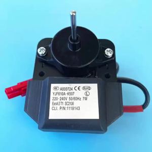 Multi-Brand Refrigerator Freezer Spare Parts General YJF610A-K507 AC220V-240V 7W Condensing Air Cooling Motor