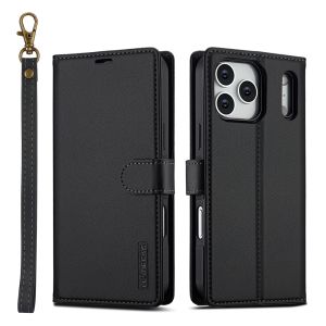 New Phone Case For iPhone 17 16 15 14 13 12 11 Pro Max iPhone 16 15 14 7 8 Plus SE 2022 Detachable Magnetic Leather Wallet Card Slot Flip Cover Casing