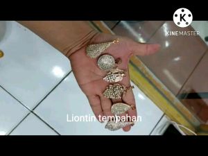 Perhiasan Liontin Replika Berlian Tempahan Tukang 100% Mirip Asli