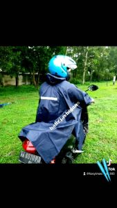 JAS HUJAN PONCO LENGKAP!!/RAINCOAT KELELAWAR BAHAN PARASUT KUALITAS PREMIUM
