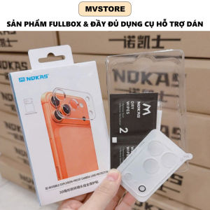 Kính Bảo Vệ Camera Full Coverage Cường Lực 9H Chống Trầy Xước Cho 18 17 16 15 14 13 12 Pro Max Plus MVSTORE
