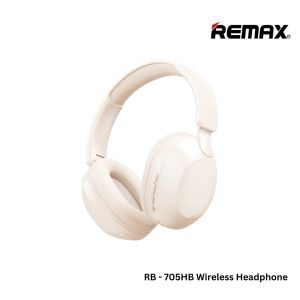REMAX RB-705HB Wireless V5.4 Bluetooth / Wired Over Ear Foldable Headset 800mAh Extra Bass support TF Card Headphone