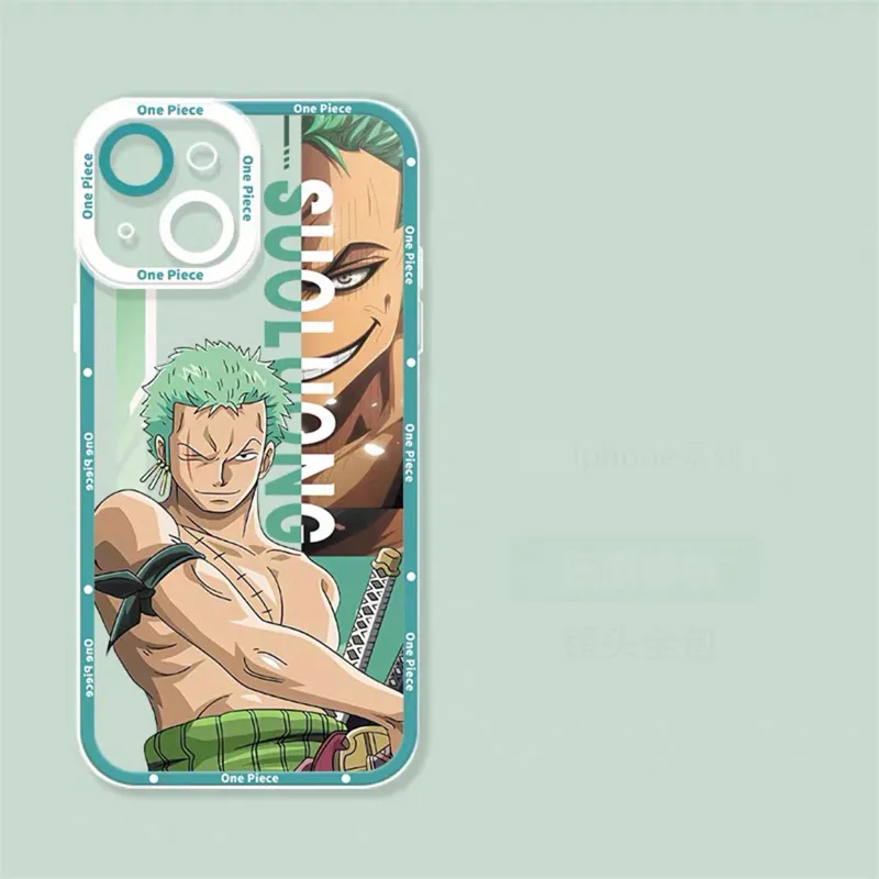Custodia Anime Per Xiaomi Redmi Note 11 Pro 4G/5G | 4 Pezzi TPU Morbido Con Zoro Gear 5 E Sun God Nika - 5