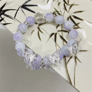 Bestella💗Gelang Manik-manik Bunga Desain Ceruk Trendi Gelang Kelas Atas Gelang Gaya Peri