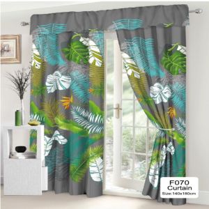 BIG SALE FASHION CURTAIN FOR WINDOW OR DOOR CURTAIN FLORAL ABSTRACT PRINT HOME DECOR 1PC