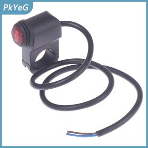 PkYeG 22mm Hợp kim nhôm xe máy tay lái Đèn pha V sương mù chuyển đổi ba vị trí