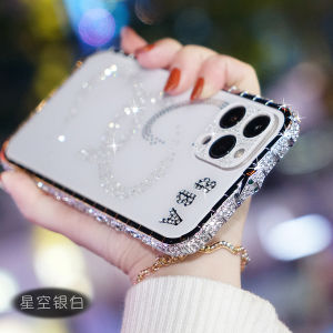 Luxury Bling Diamond Metal Bumper For iPhone 15 14 13 12 11 Pro Max XR X Max 8 7 Plus Case Frame Acrylic Back Cover Phone Casing