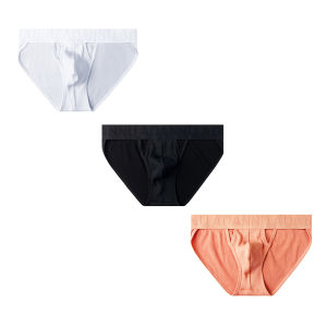 CMENIN ADANNU 3Pcs Ins Style Cotton Man Underwear Brief Men Underpants Low Waist Slip Panties Jockstrap Mens Briefs AD796