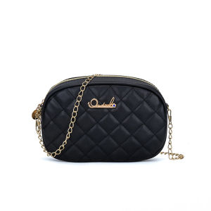 IELGY mini mobile phone crossbody black Shoulder minimalist fashion rhombus two styles chain female bag