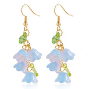 Bắt mắt và phong cách trang sức hoa thanh lịch mặt dây chuyền/Bông tai Phụ kiện cho mặc hàng ngày ngày bên