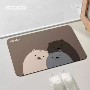 [SG InStock] ECOCO Diatom Mat 硅藻墊 - Super Absorbent Bath Mat Quick Drying Non-slip Rug 超吸水浴墊 快乾防滑毯 mat