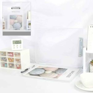 Hộp lưu trữ nẹp tập tin với bảng viết kẹp thư mục Hộp lưu trữ tài liệu A4